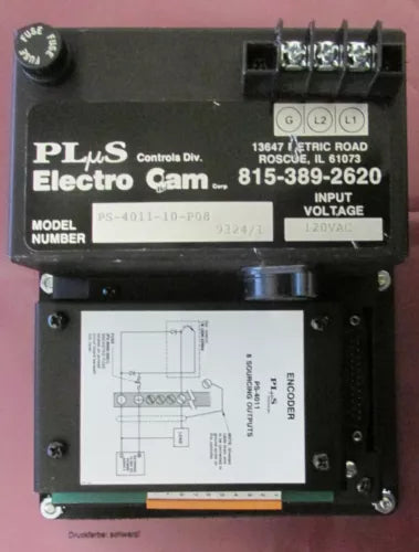 ELECTRO CAM PLUS CONTROLS Programmable Limit Switch w/ Encoder PS 4011 10 P08
