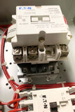 EATON ECL04C1A6A 6 Pole 30-60 AMP Latched Lighting Contactor 120 VAC Nema 1