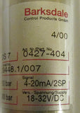 BARKSDALE UDS7 0427 404 UDS Dual Pressure Switch