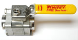 WHITEY SS F65TF16 Stainless Steel Fire Series Valve SEAT TFE 2200 PSI 316L