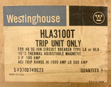WESTINGHOUSE Cutler Hammer HLA3100T 100 AMP Type LA HLA Trip Unit 370D749G23