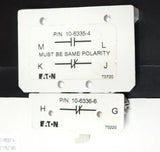 Eaton 6702ED641 Size Locomotive Contactor 2 Pole 74 VDC GETS 34D70