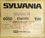 GTE SYLVANIA JOSLYN CLARK Type Tm Size 0 Multi Speed 6050 Starter T50U00C2 76