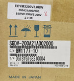 YASKAWA SGDV 200A21A002000 SERVO DRIVE SERVOPACK SIGMA 5 EDYM3200V3.0KW