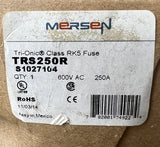MERSEN SHAWMUT TRS250R TRI Onic RK5 Fuse 250 AMP 600 VAC