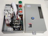 EATON ECN0711CDA 120 VAC AN19DN0 Starter Nema 1 Enclosure Red Run GREEN OFF