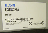 Eaton ECL03D2H6A 6 Pole 60 Amp Lighting Contactor 3R Encl 277 V