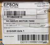 EPSON YASKAWA SGMAS 08A2AA1 E 200 VAC Servo Motor 5.4 AMP 3000 RPM 750W