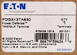EATON 3TA632LK PDG3X3TA630 LG LGH and Power Defense PDG3 Breaker Lug Kit