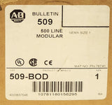 Allen Bradley 509 BOD 120 VAC Size 1 Modular Starter 500F BOD930