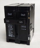 Eaton BRH2125 2 Pole 125 AMP Type BR BRH Circuit Breaker