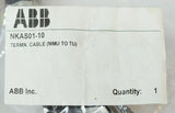 ABB BAILEY NKAS01-10 MMU T TU NKAS01 10' INFI 90 Terminal Module Cable