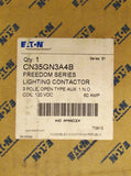 Eaton Lighting Contactor 120VDC 3 Pole 60 Amp CN35GN3A4B