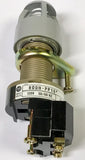Allen Bradley 800H PP16B Heavy Duty BLUE Illuminated Pilot Light 120 VAC XFMR