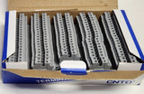 BOX OF 100 CNTD Model CUK 2.5B Grey Terminal Block 2.5mm 800 VAC 32 AMP