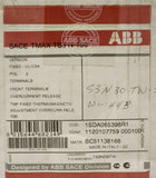 ABB TS3N030TW SACE TMAX TS3 N 100 3 Pole 30 AMP Circuit Breaker 1SDA065398R1