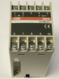 ABB 702244 804 SACE 110 127 VAC VDC YU Relay 702244/80 /804