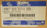 YORK 025 33731 000 Johnson Controls BELIMO GMX24-3 Motorized Actuator 24 VAC VDC