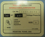 TOSHIBA Size 3 Starter C 100E  220/230V 30 HP in a Nema 1 Enclosure