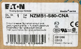 EATON MOELLER NZMB1 S80 CNA 3 Pole 80 AMP 690 VAC NZN 1 Circuit Breaker