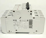 EATON MOELLER FAZ-C4/3-NA 3 Pole 4 AMP 277/480 VAC Miniature Circuit Breaker