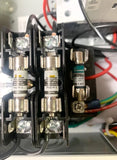 EATON ECN071BDA 120 VAC Size 1 AN19DN0 Starter Nema 1 Enclosure Red Run Green