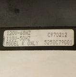 Cutler Hammer WESTINGHOUSE A200M4CAC 120 VAC Size 4 A200 Starter Model K