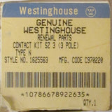 WESTINGHOUSE Size 3 Lifeline Type N Contact Kit 1625563