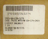 AIRPAX HEINEMANN 64 174 2 3X1163 SVHKMG4 250V 50 Amp 3 Pole Breaker