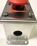 Allen Bradley 800H 1HAM4TLJG RED TWIST Release Emergency STOP Stainless Steel