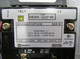 SQUARE D Size 00 120V Starter in a Nema 1 Enclosure 8536SAG11V02CP1X10