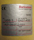 BARKSDALE UDS7 0427 432 UDS Dual Pressure Switch