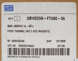 WEG UBW225N FTU60 3A 3 Pole 60 AMP UBW225 Circuit Breaker 35 KA 480 VAC