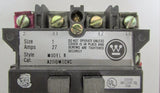 WESTINGHOUSE A200M1CVC Size 1 A200 Starter 110 V 10 HP A200 M1 CV-C