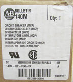 Allen Bradley Motor Circuit Protector 50A 140M I8P C50 CX A w/ Auxiliary Switch