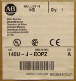 Allen Bradley 140U J EOPZ  Motor Operator JG 24 VDC  Cutler Hammer 69D6440G21