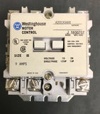 WESTINGHOUSE A201KABX 440 480 Size 00 A200 Contactor 9 AMP Model J 2 Pole