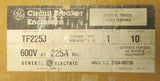 GE GENERAL ELECTRIC Type 1 + 12 Breaker Encl w/ Rotary Disconnect Handle TF225J