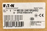 EATON KLOCKNER MSC DE 1,2 M17 SP 24 VDC Manual Starter XTFCE1P2BCCSTD