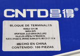 BOX OF 100 CNTD Model CUK 2.5B Grey Terminal Block 2.5mm 800 VAC 32 AMP