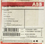 ABB SACE TMAX T5 N 400 4 Pole 400 AMP PR221DS LSI Circuit Breaker R400 1SDA06011