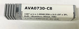 10 HARVEY Tool AVA0730 C8 130 Degrees P/SX 1.8540 DIP X 9.0 LOF X 3FL ALUMINUM