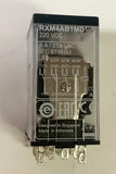1 Box of 10 SCHNEIDER ELETRIC RXM4AB1MD ZELIO Miniature Relay 220 VDC 4CO 6 AMP