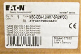 EATON KLOCKNER MSC DEA 1,2 M17 SP 24VDC Manual Starter XTFCE1P2BCCATD