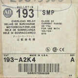 Allen Bradley 193 A2K4 Overload Relay