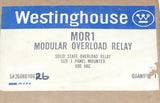 WESTINGHOUSE MOR-1 MOR1 Modular Overload Relay 27 AMP 600 VAC 2608D10G26