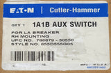 Eaton WESTINGHOUSE 655D555G05 Type LA HLA Breaker 1A 1B Auxiliary