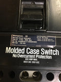 WESTINGHOUSE LA4600FSN 4 Pole 600AMP Type LA LA4600N Non Auto Molded Case Switch
