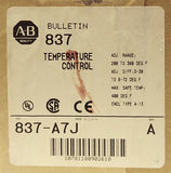 ALLEN BRADLEY 837 A7J Adjustable Range Temperature Range Temperature