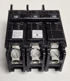 SIEMENS BQ3B100H 3 Pole 100 AMP Type BQH Bolt In Circuit Breaker 120 240 VAC